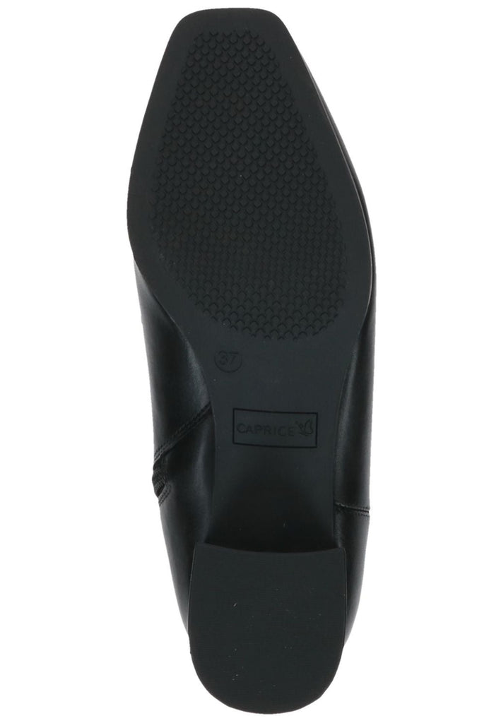 Caprice Stiefelette Leder Schwarz