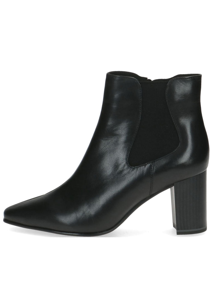 Caprice Stiefelette Leder Schwarz