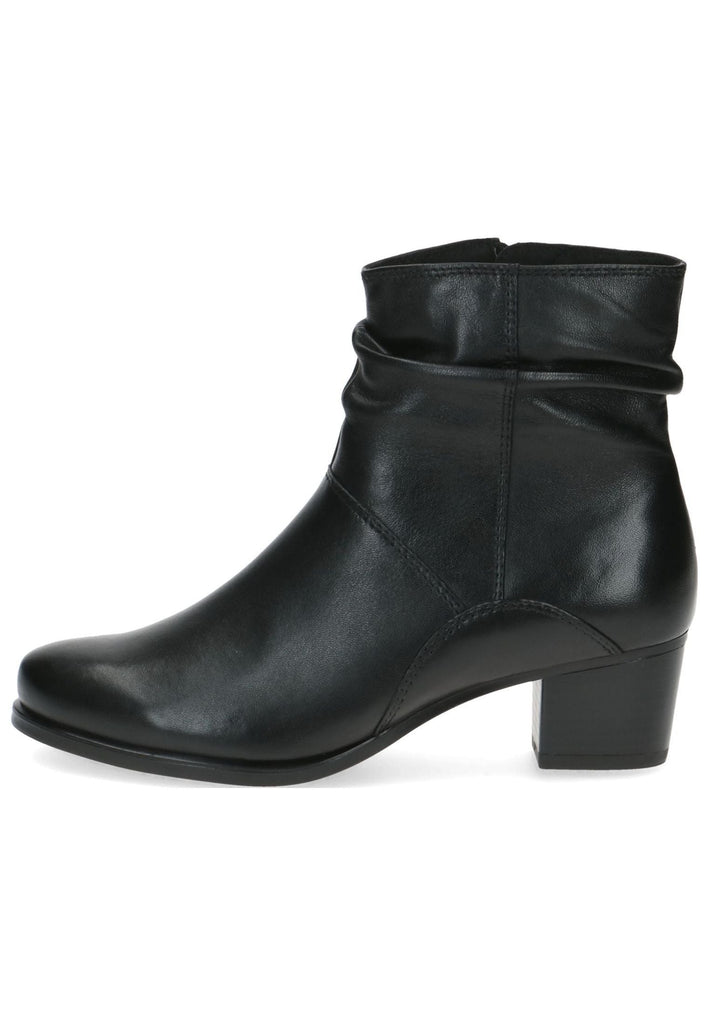 Caprice Stiefelette Leder Schwarz