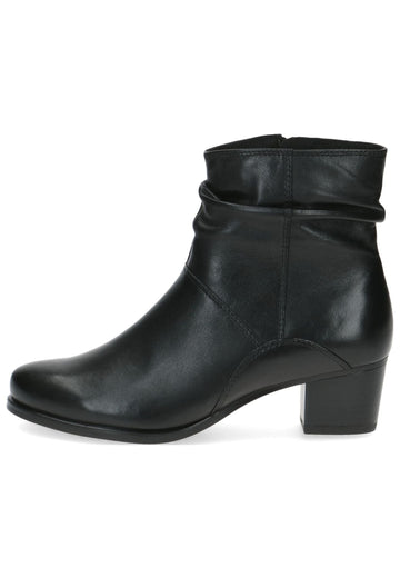 Caprice Stiefelette Leder Schwarz