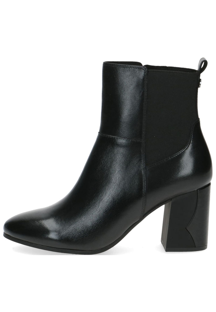 Caprice Stiefelette Leder Schwarz