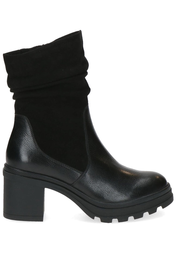 Caprice Stiefelette Leder Schwarz