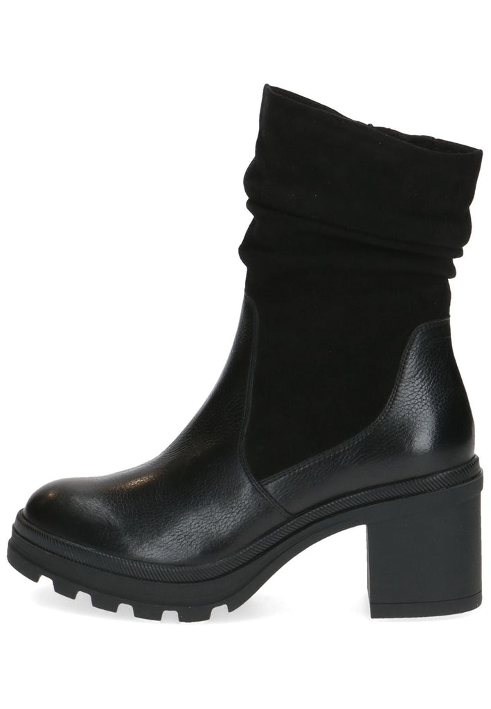 Caprice Stiefelette Leder Schwarz