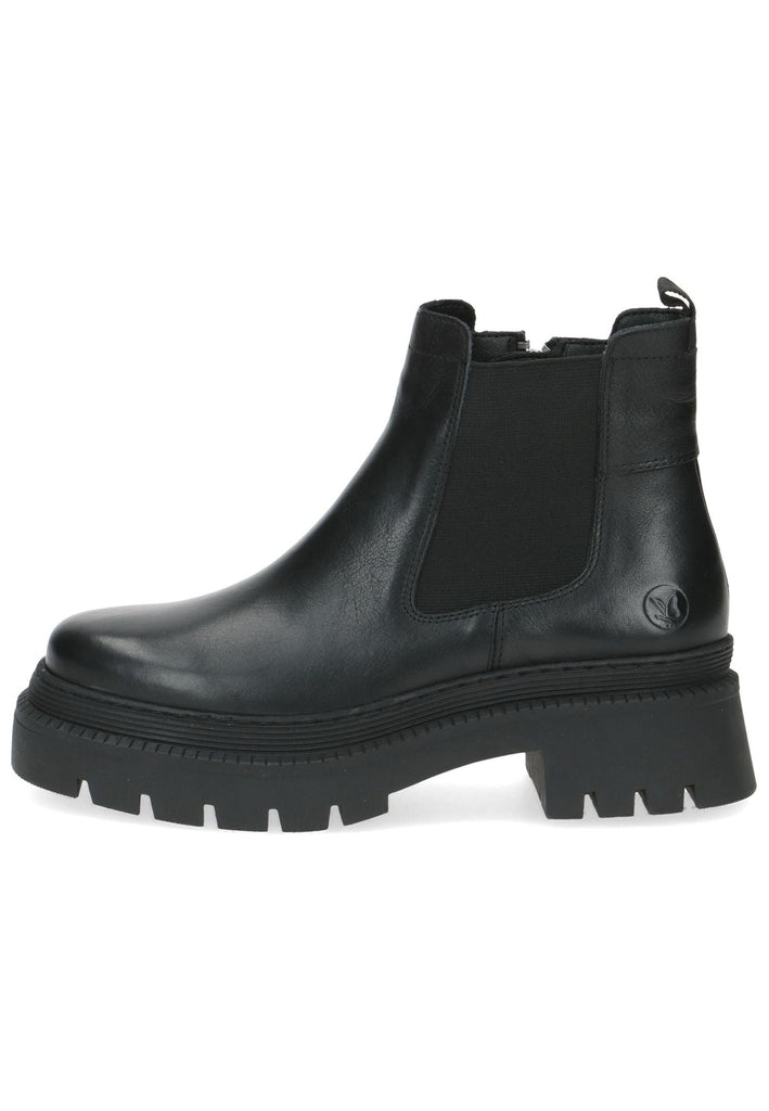 Caprice Stiefelette Leder Schwarz