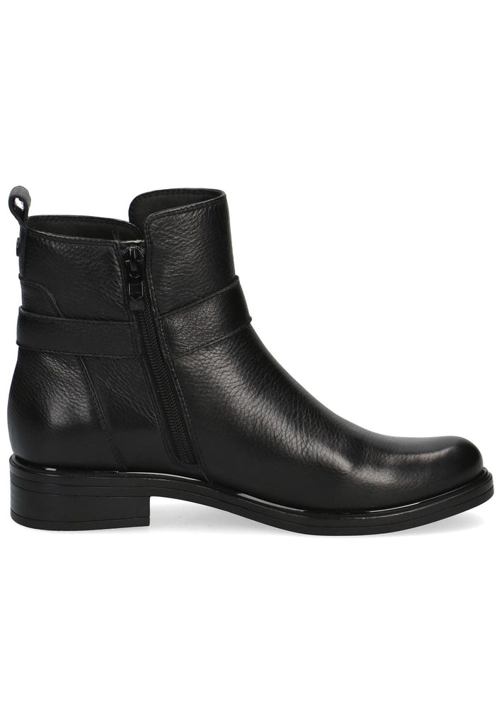Caprice Stiefelette Leder Schwarz