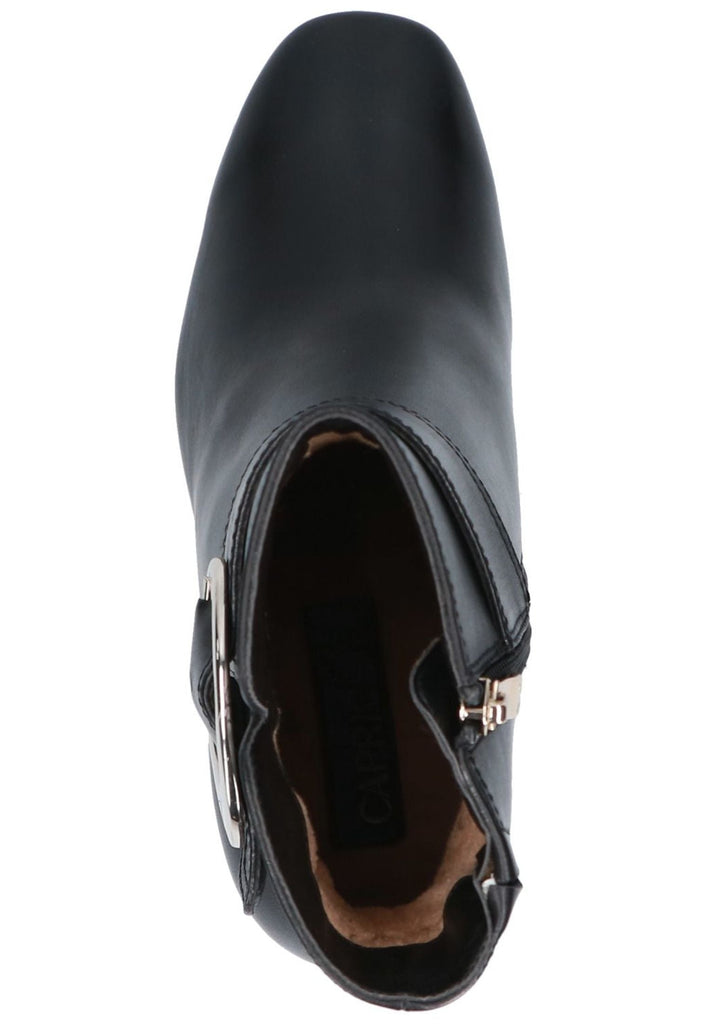 Caprice Stiefelette Leder Schwarz