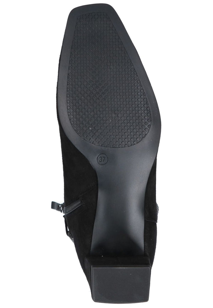 Caprice Stiefelette Leder Schwarz