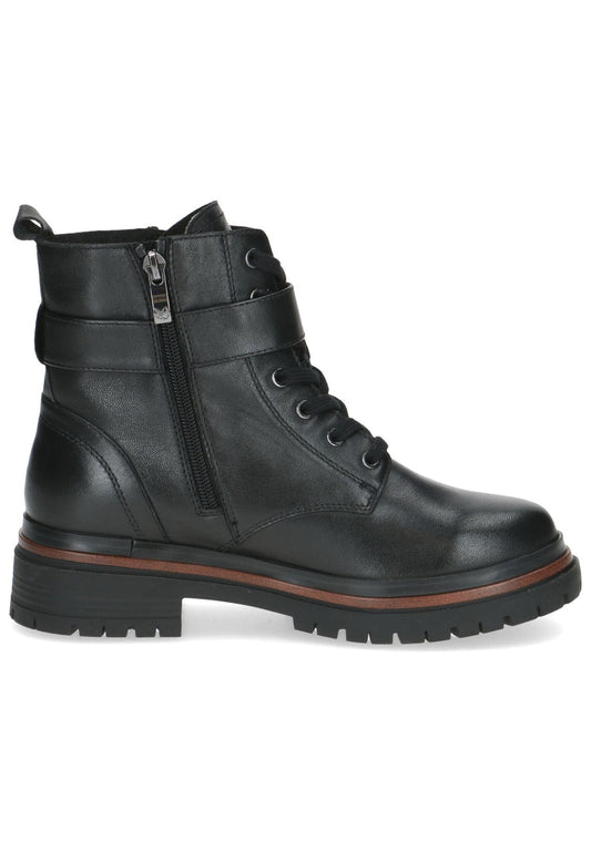Caprice Stiefelette Leder Schwarz