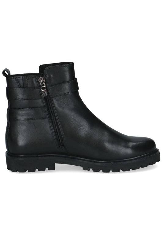 Caprice Stiefelette Leder Schwarz