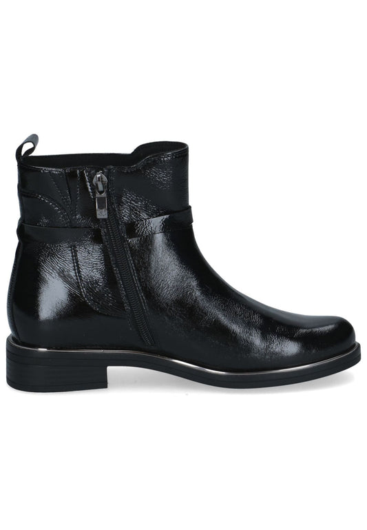 Caprice Stiefelette Leder Schwarz