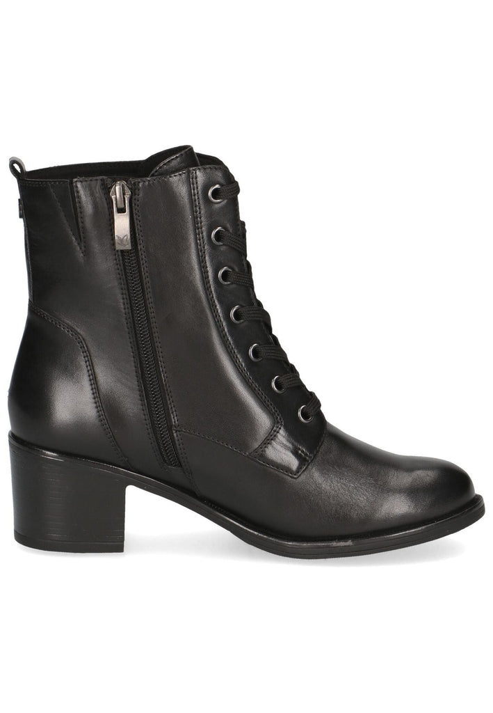 Caprice Stiefelette Leder Schwarz Warmfutter