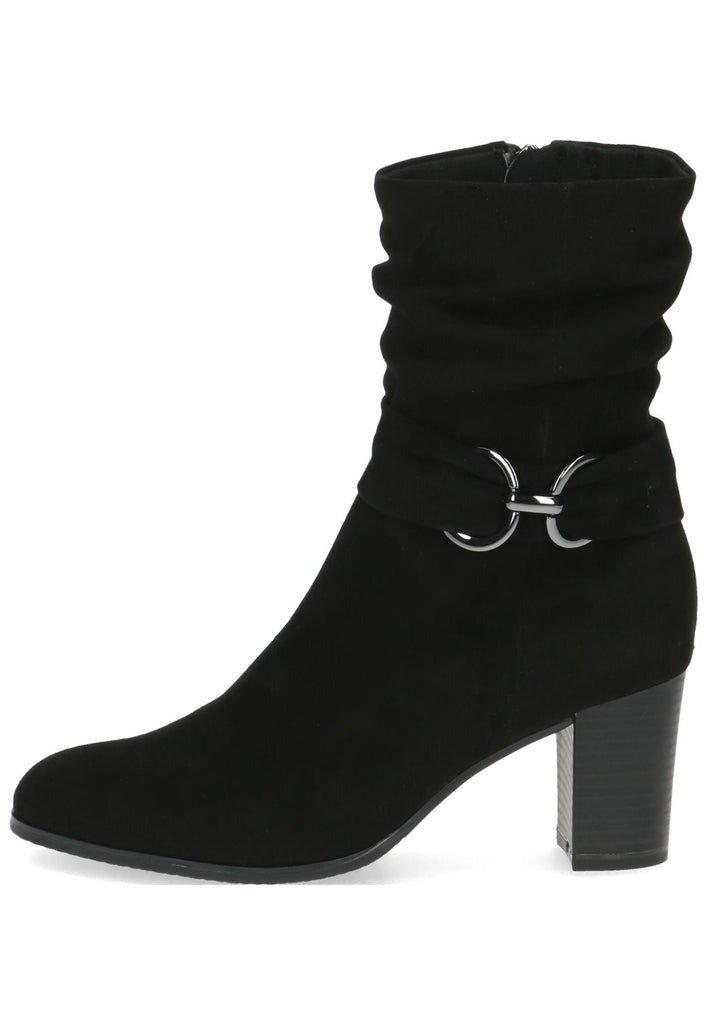 Caprice Stiefelette Leder Schwarz Warmfutter
