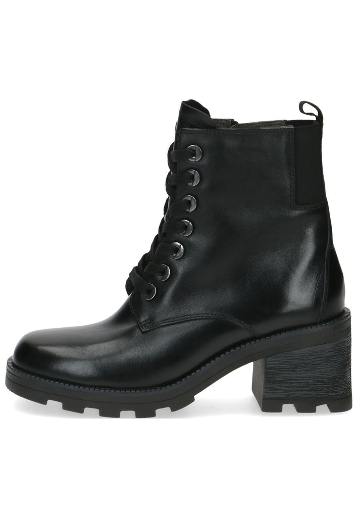 Caprice Stiefelette Leder Schwarz Warmfutter