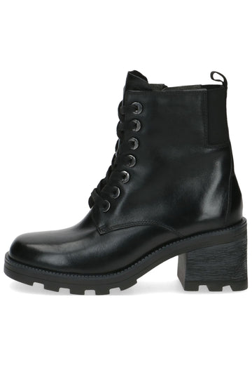 Caprice Stiefelette Leder Schwarz Warmfutter