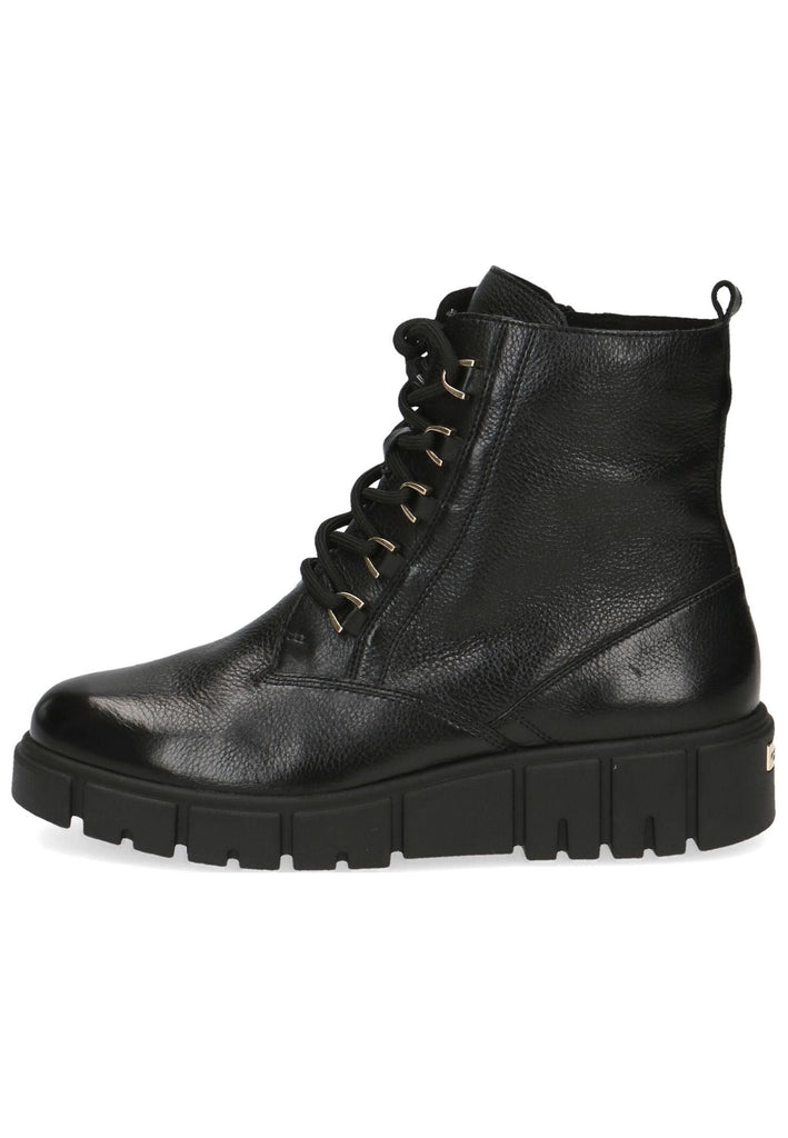 Caprice Stiefelette Leder Schwarz Warmfutter