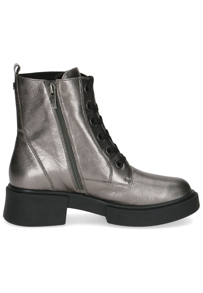 Caprice Stiefelette Leder Stone Warmfutter