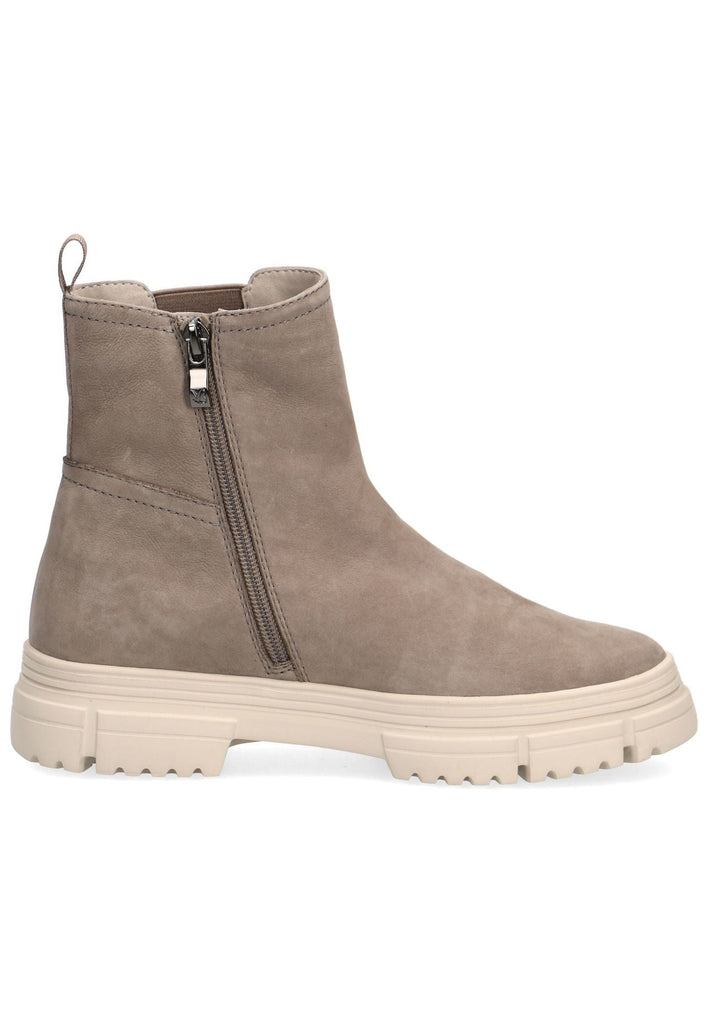 Caprice Stiefelette Leder/Textil Mud