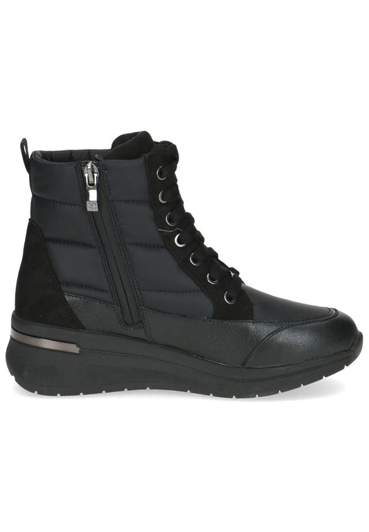 Caprice Stiefelette Leder/Textil Schwarz
