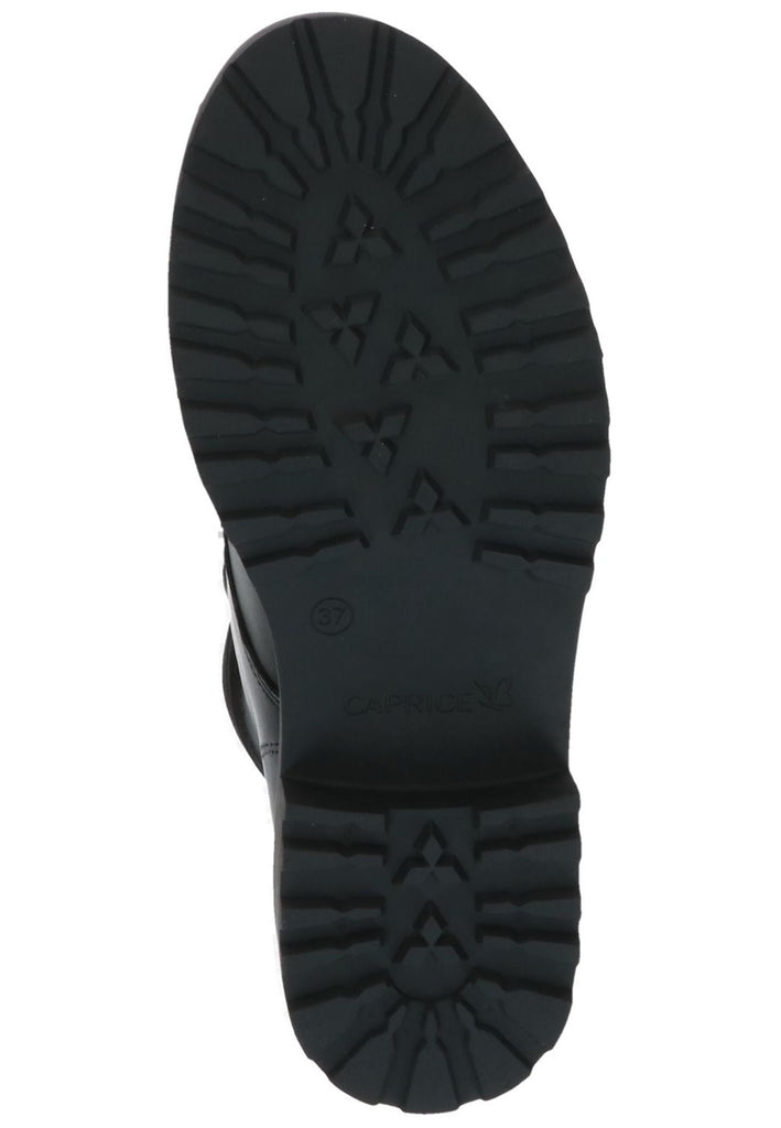Caprice Stiefelette Leder/Textil Schwarz