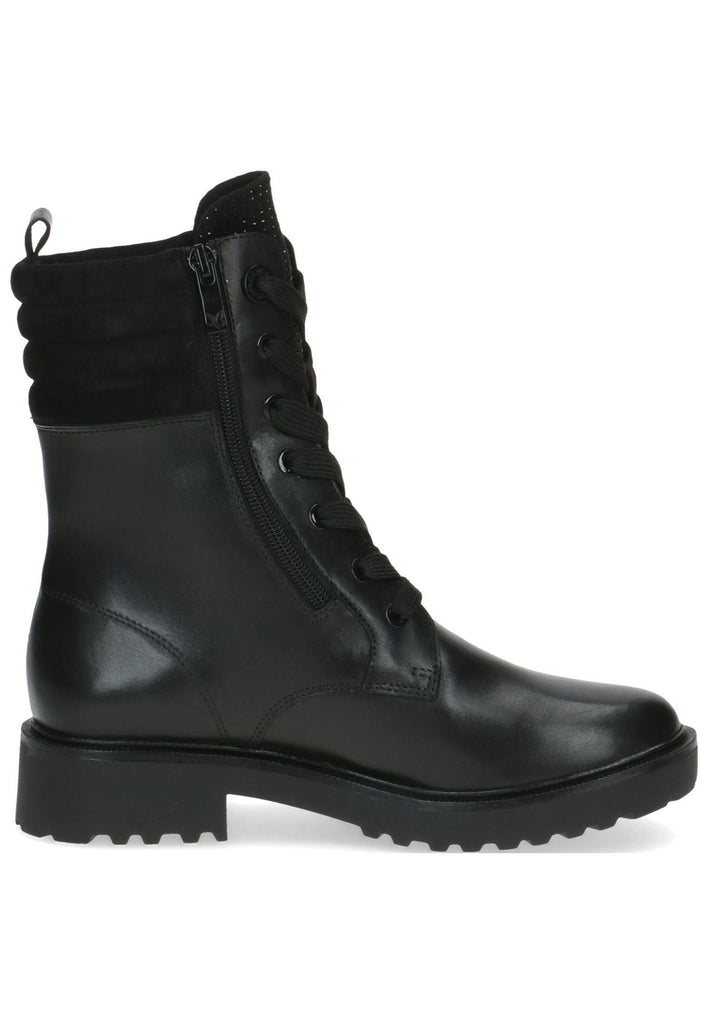 Caprice Stiefelette Leder/Textil Schwarz
