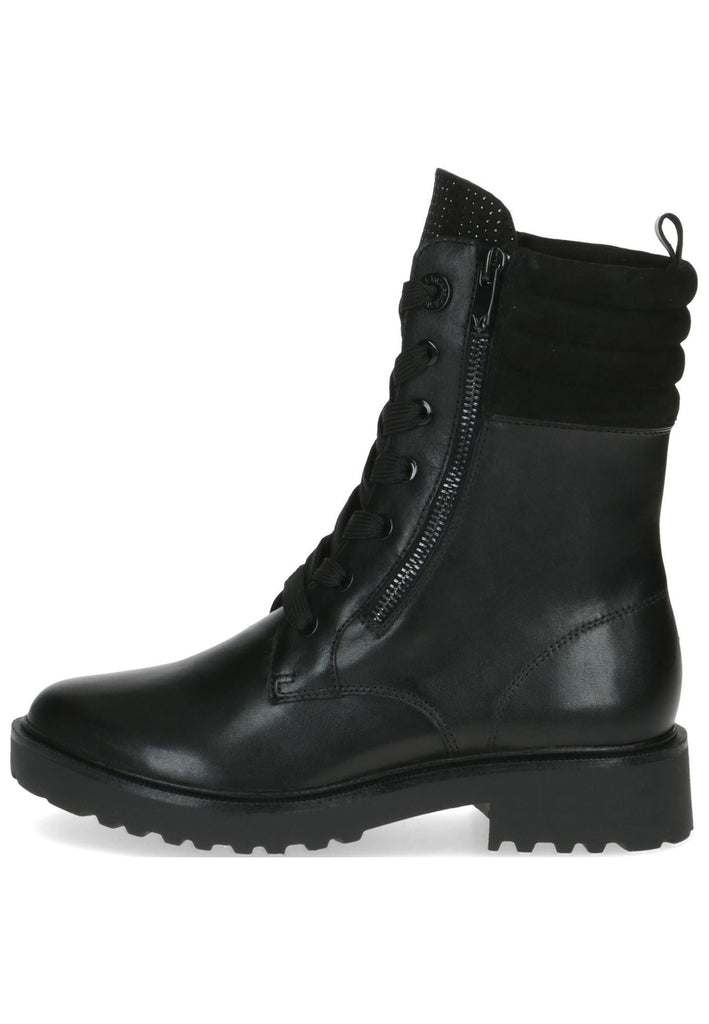 Caprice Stiefelette Leder/Textil Schwarz