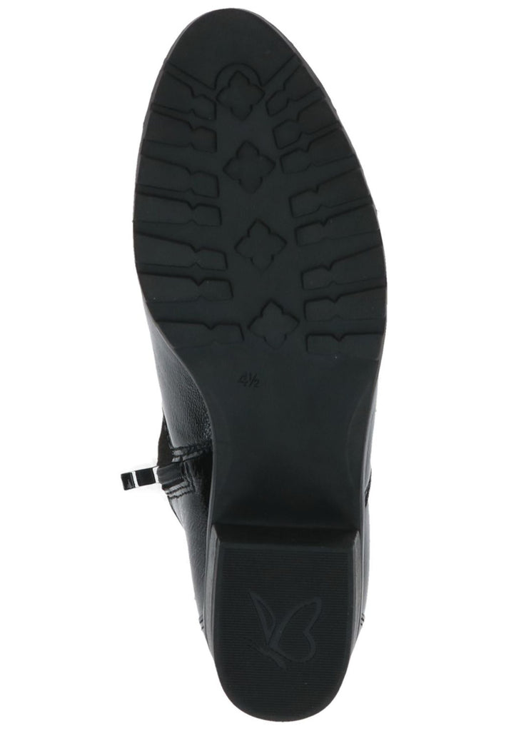 Caprice Stiefelette Leder/Textil Schwarz