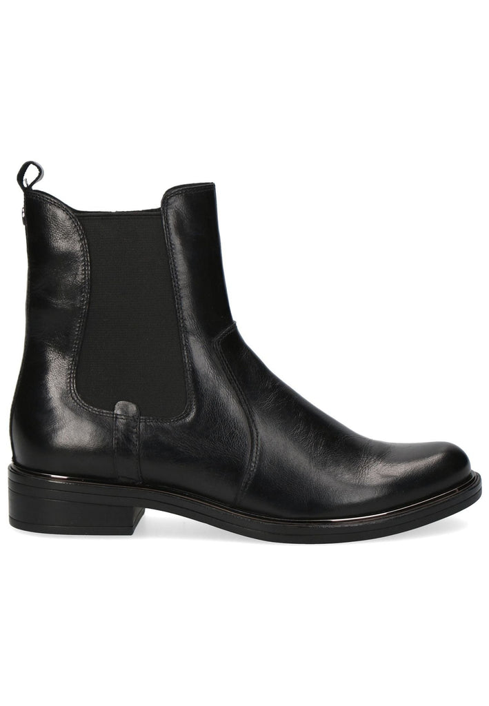 Caprice Stiefelette Leder/Textil Schwarz