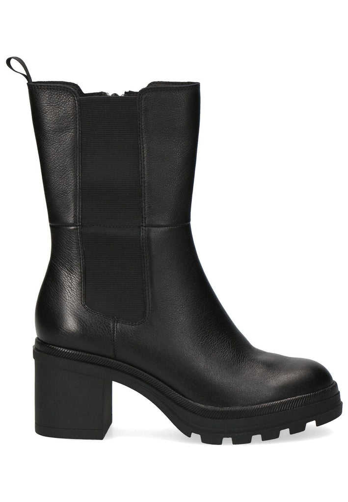 Caprice Stiefelette Leder/Textil Schwarz