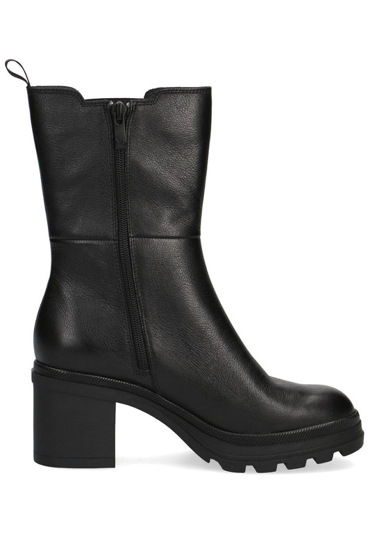 Caprice Stiefelette Leder/Textil Schwarz