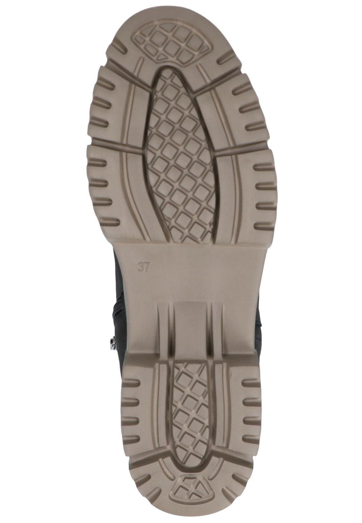 Caprice Stiefelette Leder/Textil Schwarz