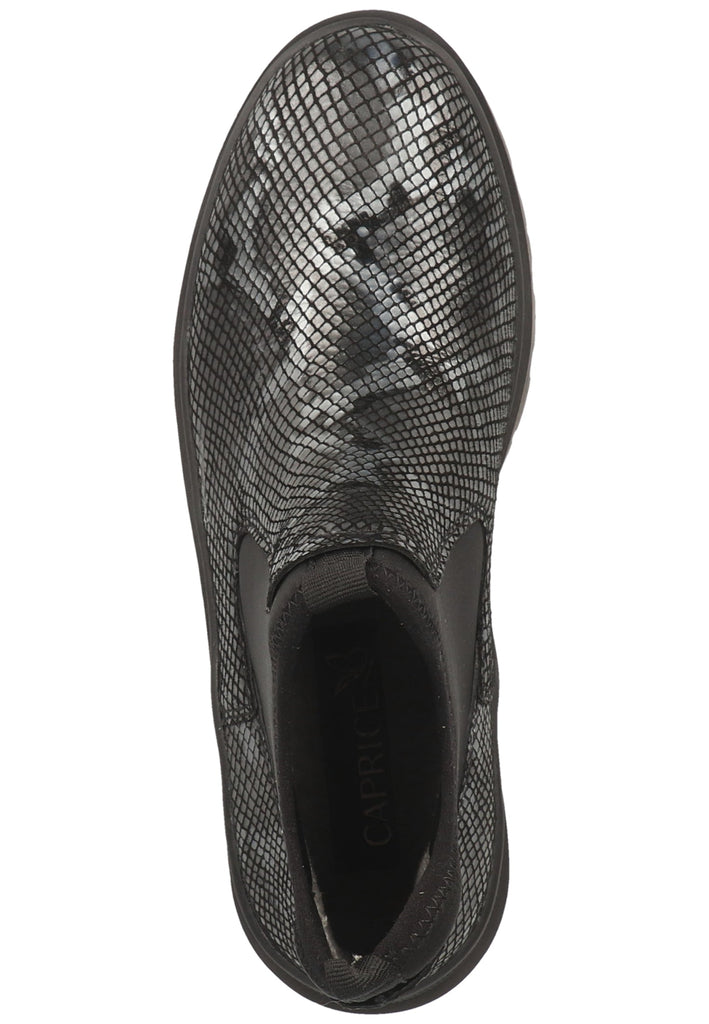 Caprice Stiefelette Leder/Textil Schwarz