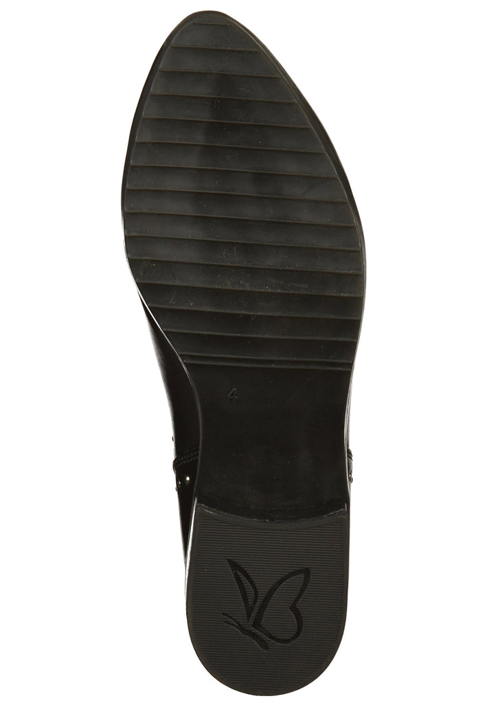 Caprice Stiefelette Leder/Textil Schwarz