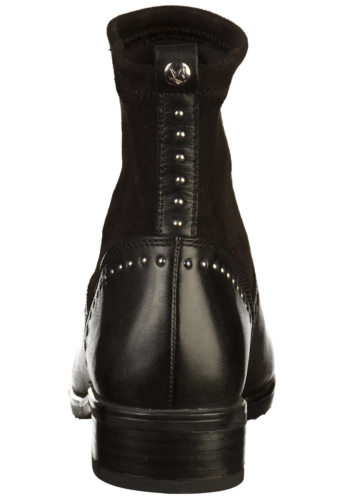 Caprice Stiefelette Leder/Textil Schwarz