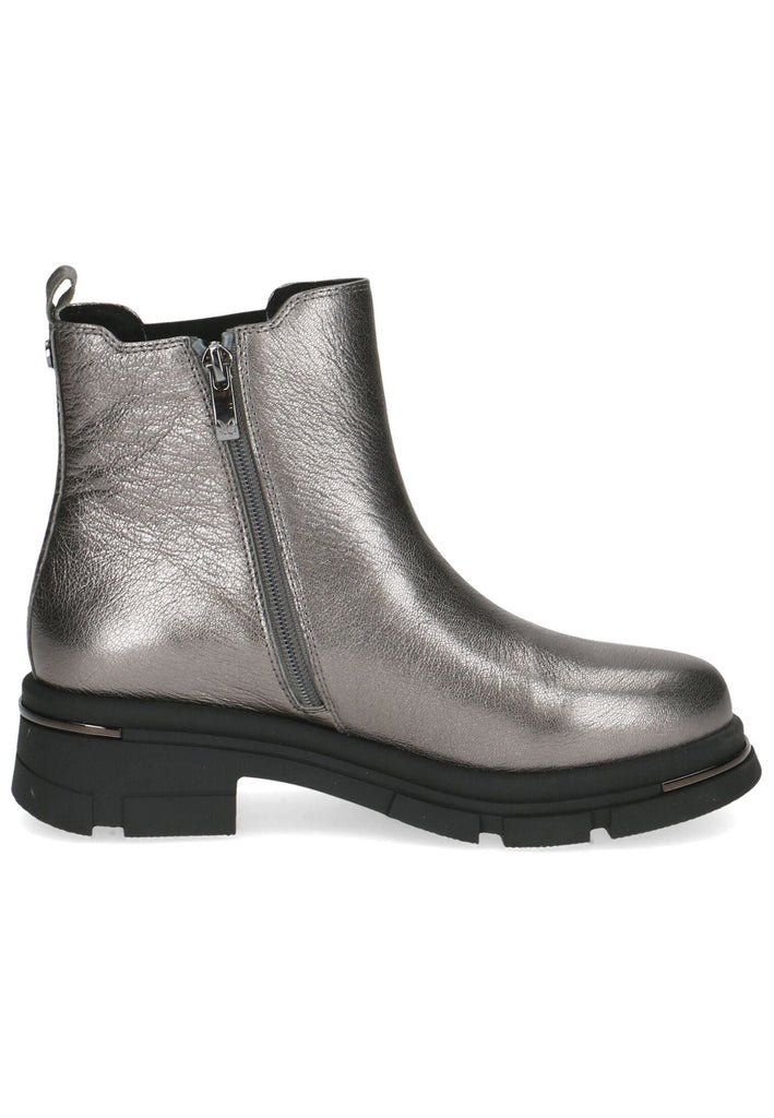 Caprice Stiefelette Leder/Textil Stone Warmfutter