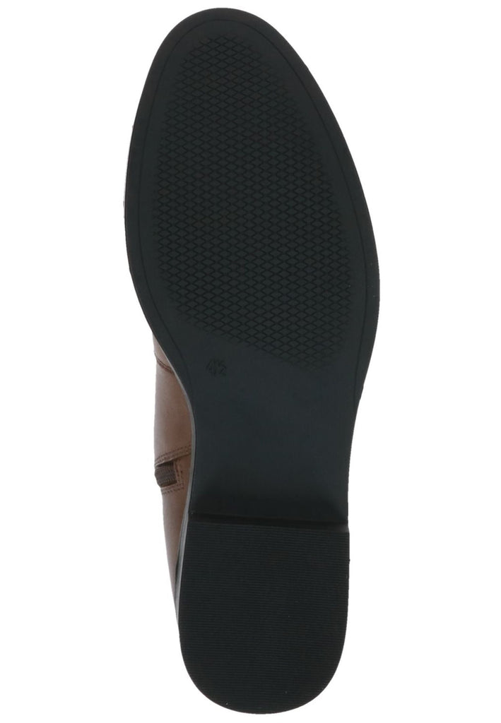 Caprice Stiefelette Leder/Textil Taupe