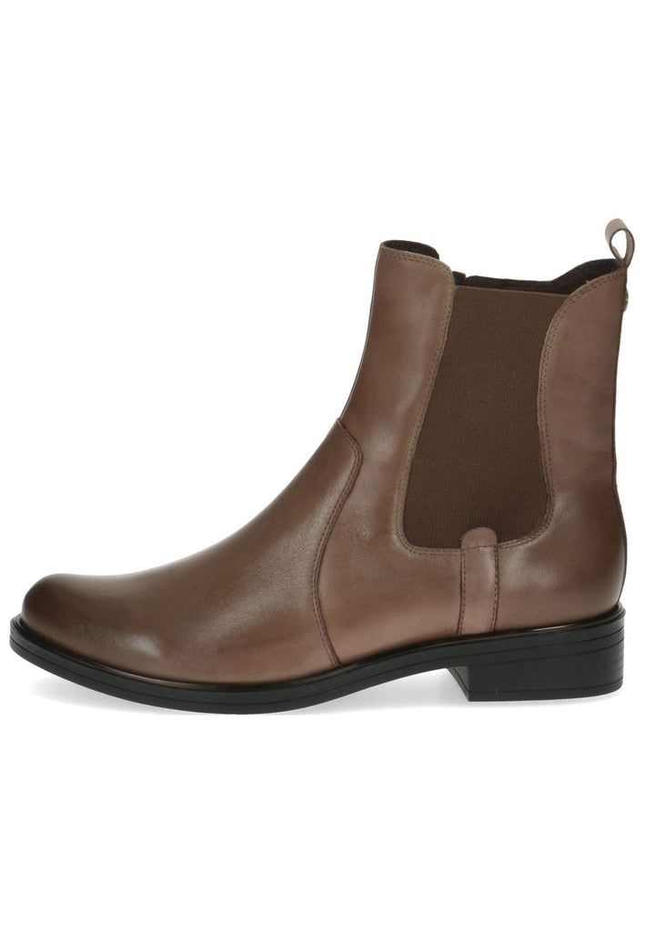 Caprice Stiefelette Leder/Textil Taupe