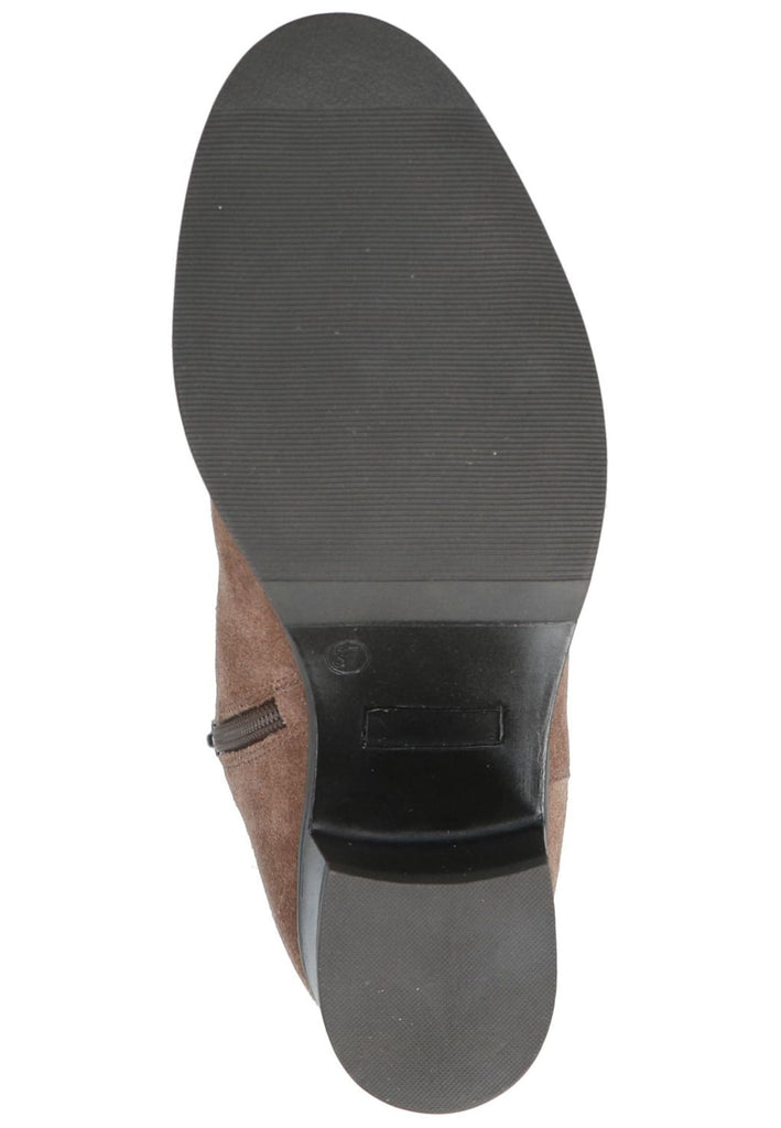Caprice Stiefelette Leder/Textil Taupe
