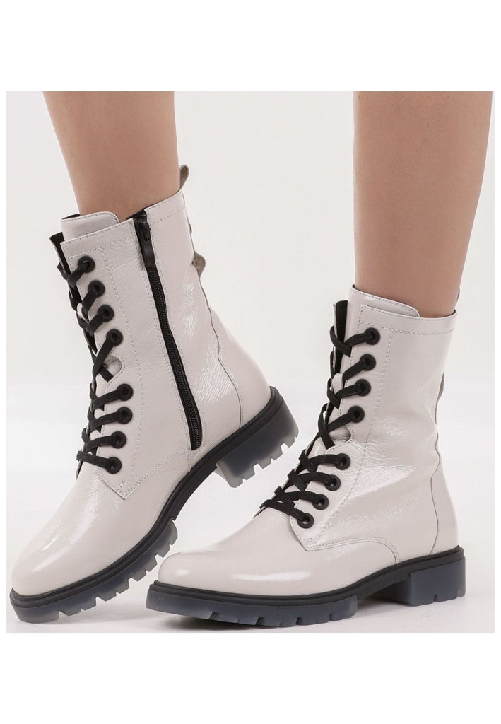 Caprice Stiefelette Leder Weiß