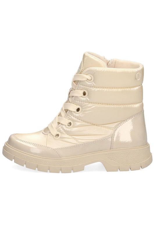 Caprice Stiefelette Lederimitat Beige