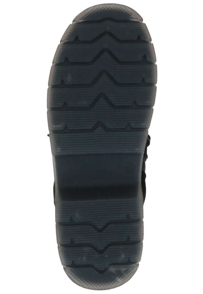 Caprice Stiefelette Lederimitat Schwarz Warmfutter