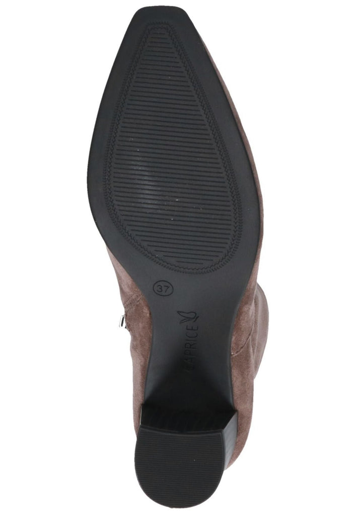 Caprice Stiefelette Lederimitat Taupe