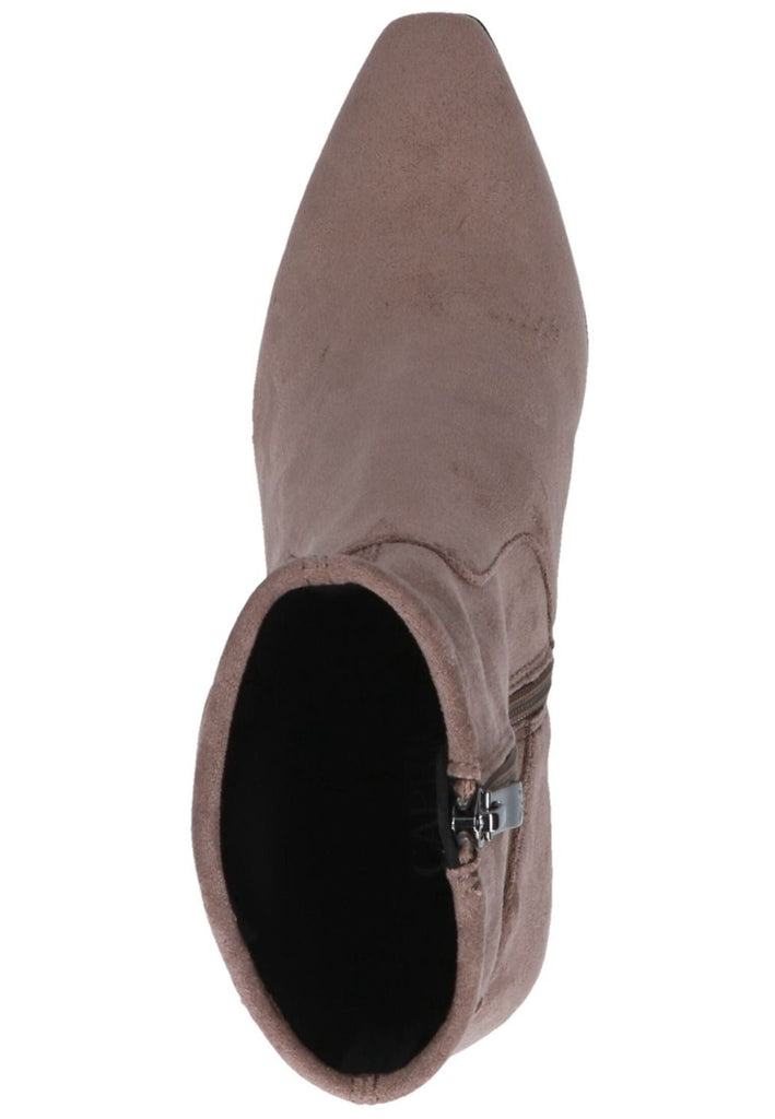 Caprice Stiefelette Lederimitat Taupe