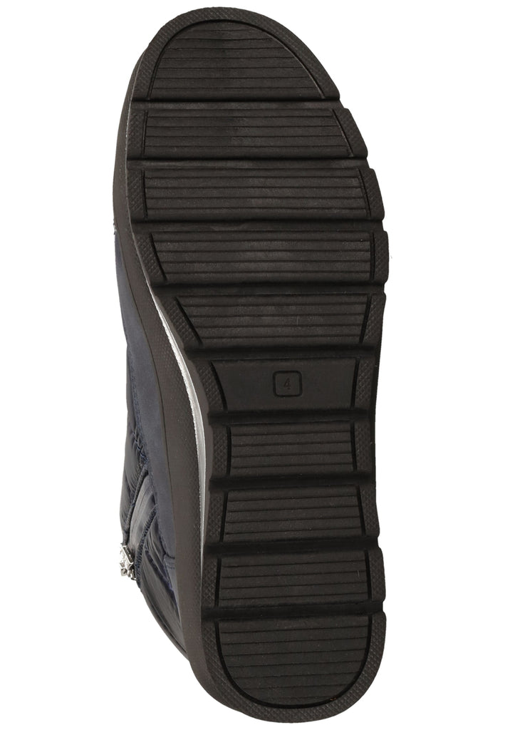 Caprice Stiefelette Lederimitat/Textil Ocean Warmfutter