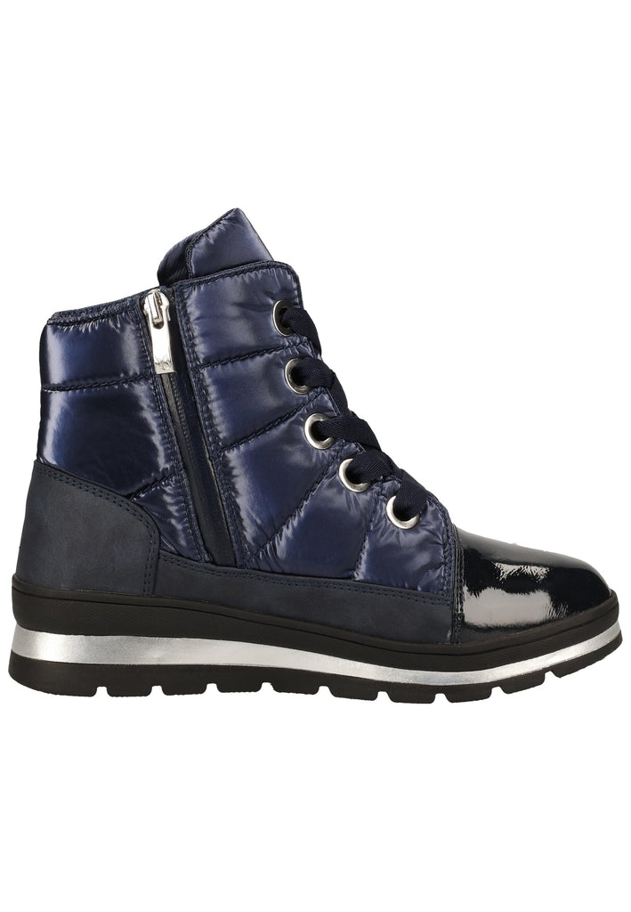 Caprice Stiefelette Lederimitat/Textil Ocean Warmfutter