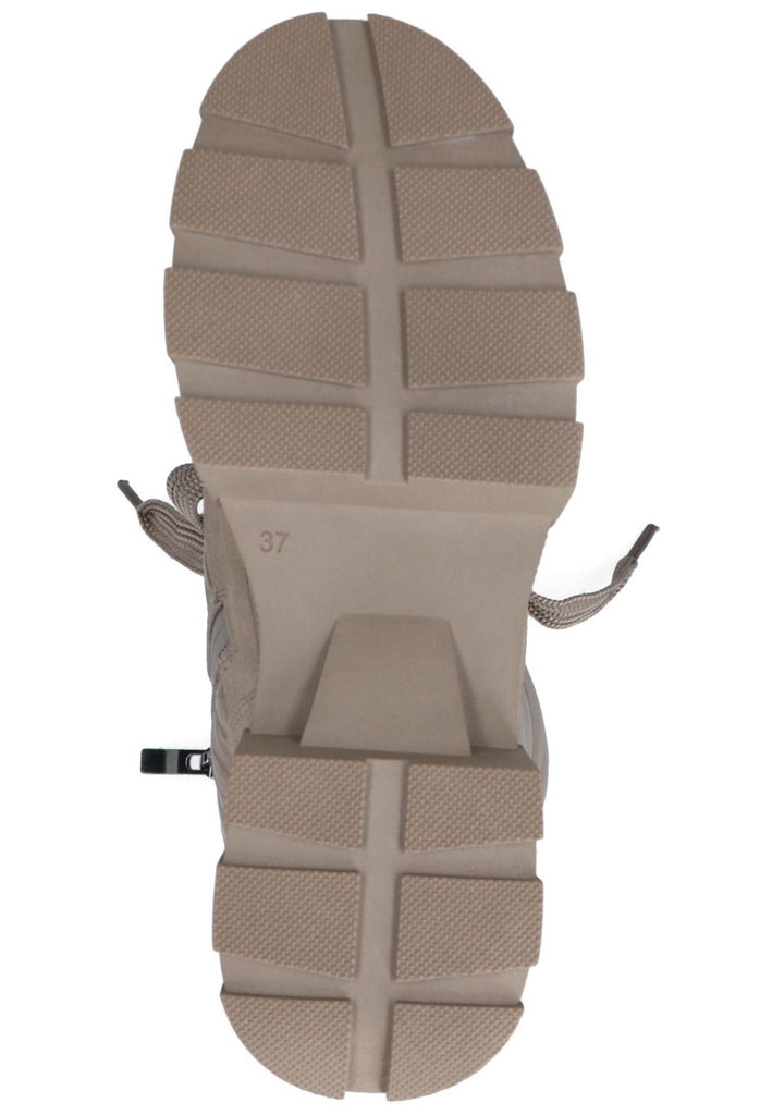 Caprice Stiefelette Lederimitat/Textil Olive Warmfutter