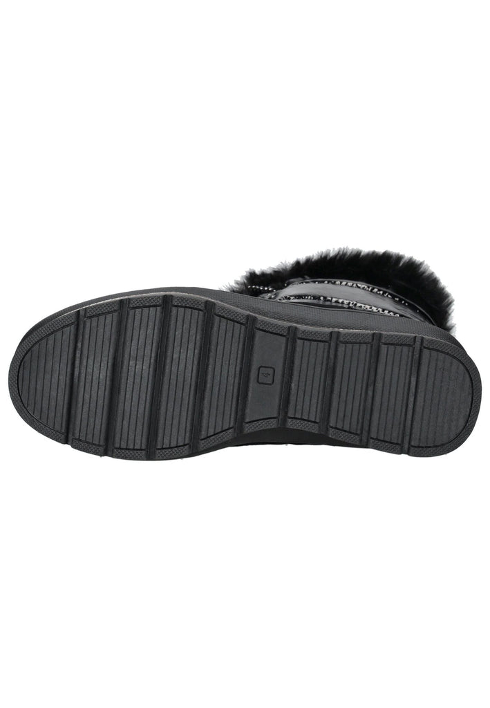 Caprice Stiefelette Lederimitat/Textil Schwarz