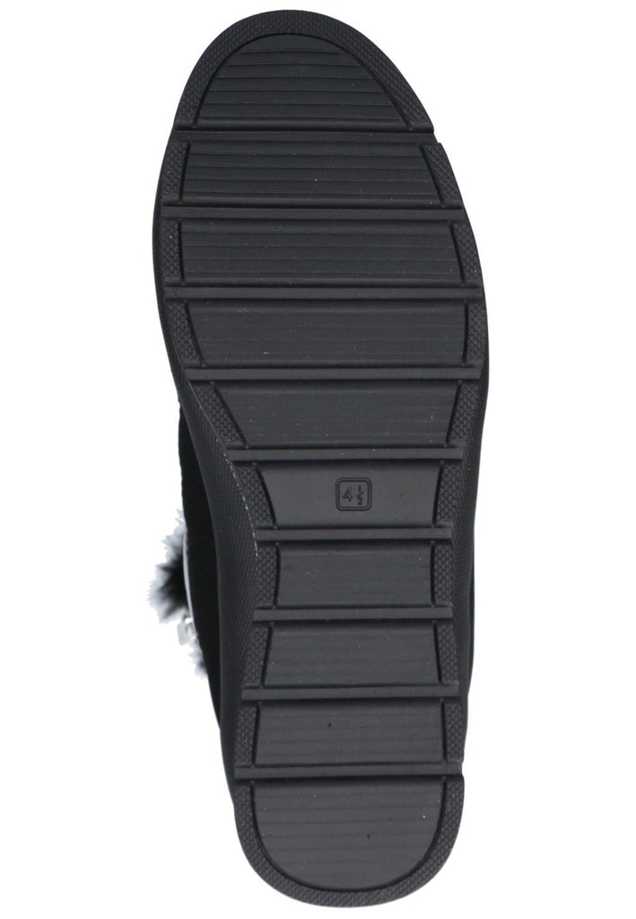 Caprice Stiefelette Lederimitat/Textil Schwarz Kombi Warmfutter