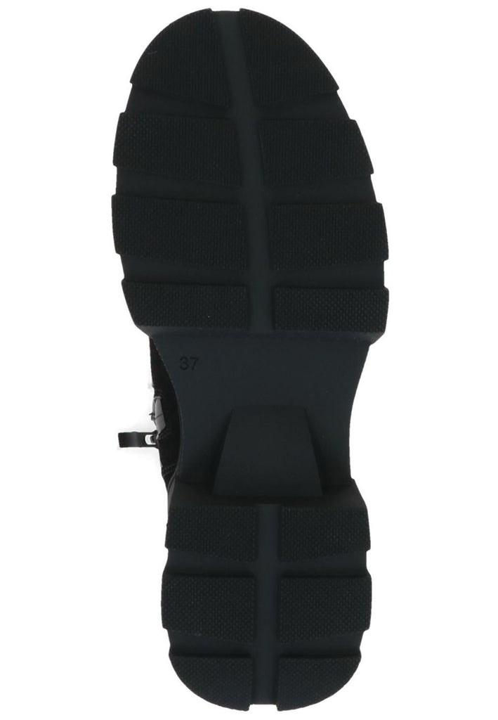 Caprice Stiefelette Lederimitat/Textil Schwarz Warmfutter
