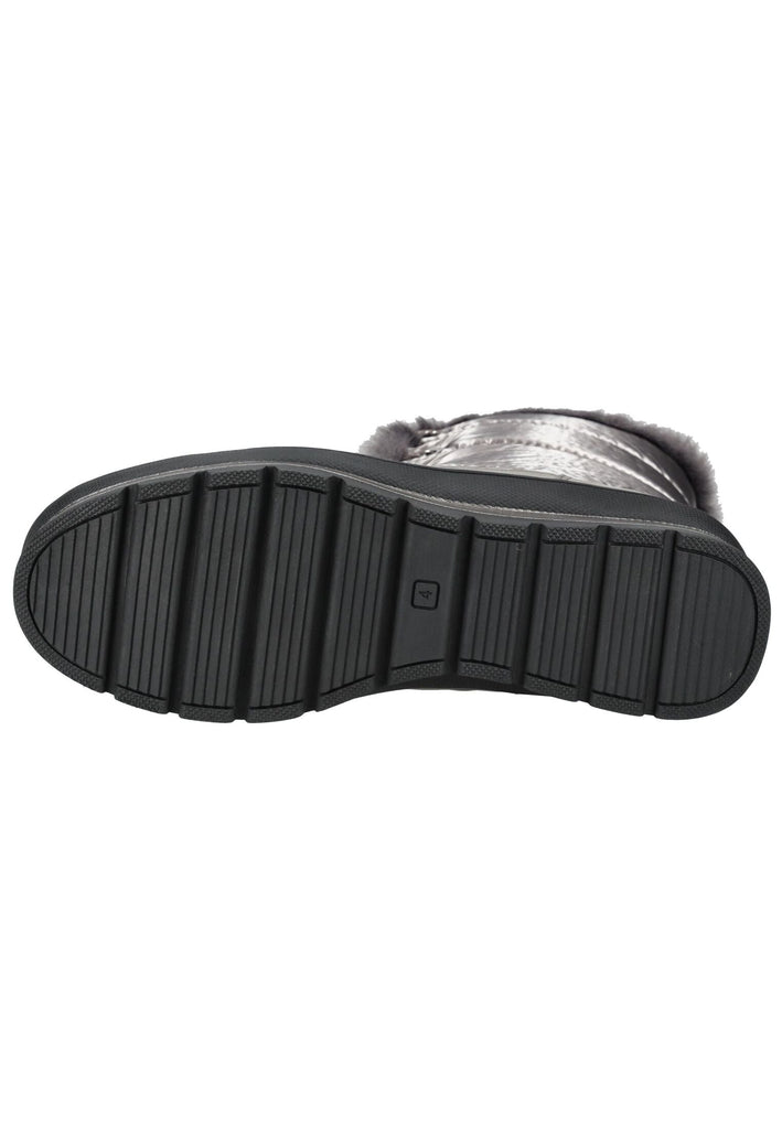 Caprice Stiefelette Lederimitat/Textil Taupe Warmfutter