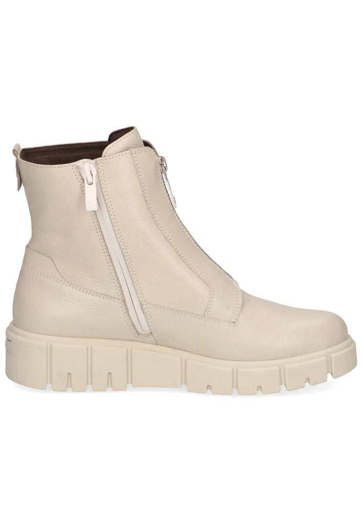 Caprice Stiefelette Nappaleder Beige Warmfutter